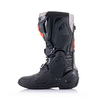 Bottes Alpinestars Tech 10 noir rouge fluo - 3