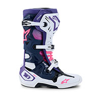 Alpinestars Tech 10 Boots White Purple - 2
