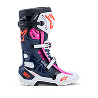 Alpinestars Tech 10 Supervented Stiefel blau schwarz fuxia - img 2