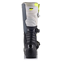 Bottes Alpinestars Tech 3 gris jaune fluo - 4