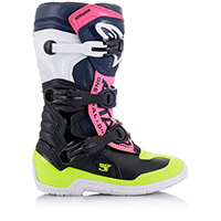Alpinestars Tech 3s Youth Boots Blue Pink Kid