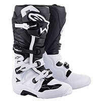 Bottes Alpinestars Tech 7 Blanc Noir