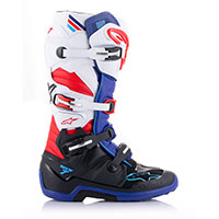 Botas Alpinestars Tech 7 azul rojo blanco - 2