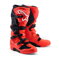 Alpinestars Tech 7 Enduro 26 Stiefel rot fluo
