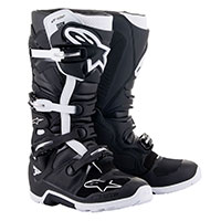 Bottes Alpinestars Tech 7 Enduro Drystar Noir Blanc