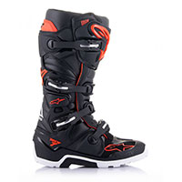 Alpinestars Tech 7 Enduro Boots Black Red Fluo - 2