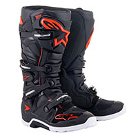 Stivali Alpinestars Tech 7 Enduro nero rosso fluo