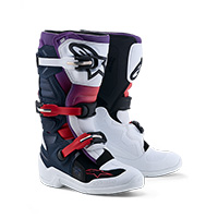 Alpinestars Tech 7s Kinderstiefel blau weiss
