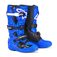 Bottes Alpinestars Tech 7s Enfant Bleu Noir Blanc
