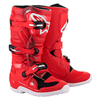 Stivali Bimbo Alpinestars Tech 7 S rosso