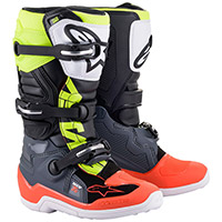 Alpinestars Tech 7s Kid Boots Red Yellow Kinder