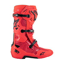 Alpinestars Tech 10 Le Ember Boots Fluo Red