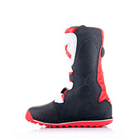 Botas Alpinestars Tech T rojo negro blanco - 3