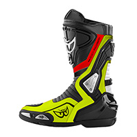 Botas Berik Donington Bicolor amarilo rojo fluo - 3
