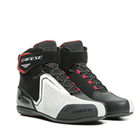 Dainese Energyca D-wp Shoes Black Fluo Red