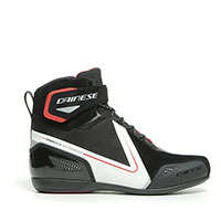 Chaussures Dainese Energyca D-wp Blanc Fluo Rouge