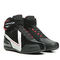 Chaussures Dainese Energyca D-wp Blanc Fluo Rouge