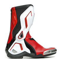 Bottes Dainese Torque 3 Out Air Blanc Lava Rouge