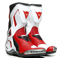 Stivali Dainese Torque 3 Out Air Bianco Rosso Lava