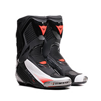 Stivali Dainese Torque 4 Air Bianco Rosso Fluo
