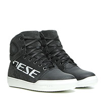 Zapatos Dama Dainese York D-Wp negro blanco