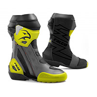 Falco Elite Gp Boots Black Yellow Fluo