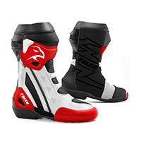 Falco Elite Gp Boots White Red