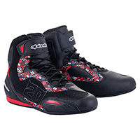 Alpinestars FQ20 Faster 3 Rideknit Schuhe schwarz rot