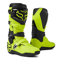 Fox Motion Boots Yellow Fluo