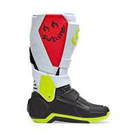 Stivali Fox Motion Hello Future Rosso Nero Bianco - img 2