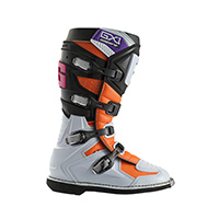 Gaerne Gx-1 Stiefel weiß schwarz orange