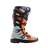 Gaerne Gx1 Evo Stiefel weiß schwarz orange
