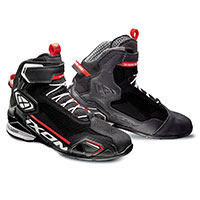 Scarpe Ixon Bull Knit Nero Bianco Rosso