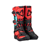 Leatt 3.5 2023 Kid Boots Red Kid