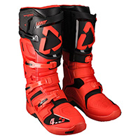 Botas Leatt 4.5 rojo