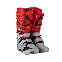 Bottes Leatt 5.5 Enduro 2023 Rouge Gris