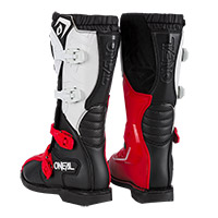 O Neal Rider Pro Boots Black White Red