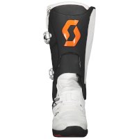 Scott 550 Mx Boot White Orange - 4