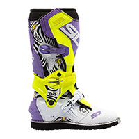 Sidi Crossair Hd Boots Purple Yellow White