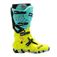 Sidi Crossair X Bottes Mint Yellow Fluo - 2