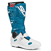 Bottes Sidi Crossfire 3 Srs Blanc Pétrole