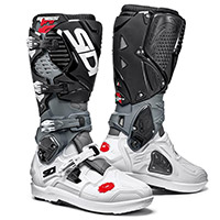 Bottes Sidi Crossfire 3 Srs Blanc Gris Noir