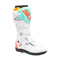 Sidi Crossfire 3 Srs Boots White Mint Coral