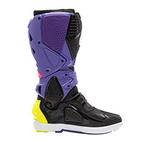 Sidi Crossfire 3 Srs Boots Purple Black Yellow - 3