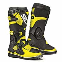 Sidi Flame Kid Boots Black Fluo Yellow Kinder