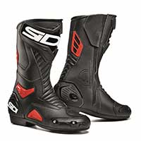 Sidi Stivali Performer nero rosso