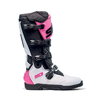 Sidi X Power Sc Boots White Black Pink