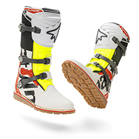 Stylmartin Impact Pro.2 Boots White Red Yellow