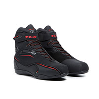 Chaussures Tcx Zeta Wp Noir Rouge