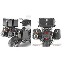 Portavaligie Laterale Givi Plo6415cam Trekker